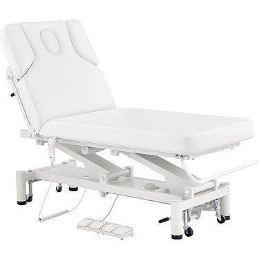 DIR VitalEarth Spa Wellness Therapy Bed - with Electrical Hand and Foot Remote Control - White / Available in White, Black, Grey and Beige