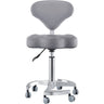DIR Zen Adjustable Swivel Stool - GRAY / 21" - 28" Adjustable Seat Height + 6 Wheel Base