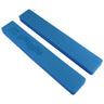 Disinfectable Blue Sponge Board Nail Files - 240/240 Fine - 1--1/8" Jumbo / Pack of 25 by DHS Products