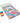 Disinfectable Orange/Blue Sponge Board Nail Files - 180/240 Medium/Fine - 1" Mini Block / 1,512 Mega Case by DHS Products