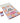 Disinfectable Purple/Orange Sponge Board Nail Files - 100/180 Coarse/Medium - 1" Mini Block / 1,512 Mega Case by DHS Products