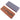 Disinfectable Purple/Orange Sponge Board Nail Files - 100/180 Coarse/Medium - Block Shape 1-3/8" x 3-5/8" / 1,200 Mega Case by DHS Products