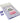 Disinfectable Purple Sponge Board Nail Files - 100/100 Coarse - 1" Mini Block / 1,512 Mega Case by DHS Products