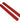 Disinfectable Red Rainbow Mylar Nail Files - 80/80 / 2,000 Mega Case by DHS Products