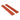 Disinfectable Red Rainbow Mylar Nail Files - 80/80 - Red Center - 1-1/8" Jumbo / 1,400 Mega Case by DHS Products