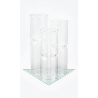 Display for 3 VitaJuwel Gem Water Gemstone Crystal Infuser Wands - Glass