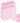 Disposable 3-Ply Earloop Face Masks - Pink / 100 Count MEGA Pack - Fashionable Pink Color!