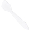 Disposable Angled Spatula - White / 50 Pieces per Bag X 75 Bags = Case of 3,750 Spatulas
