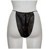 Disposable Bikini - Black - ONE SIZE FITS MOST / 100 Count