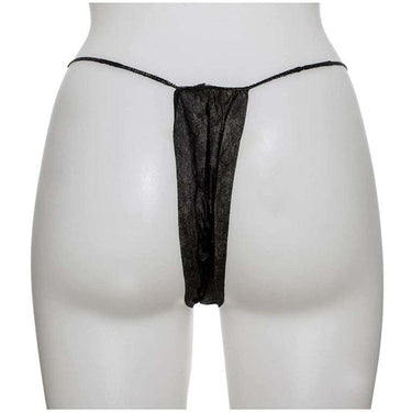 Disposable Bikini - Black - ONE SIZE FITS MOST / 100 Count