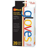 Disposable Black Vinyl Gloves - Large / 20 count by Product Club