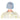Disposable Bouffant Cap - Accordian Style - Blue - 21" / 100 Count