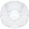 Disposable Gathered Bouffant Cap - White / 100 Pieces Per Bag X 10 Bags = 1,000 Bouffant Caps