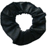 Disposable Hair Scrunchie - Non-Woven - Black / 12 Pack