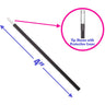 Disposable Lip Brush with Protective Cover - 4" Long / 100 Pieces Per Bag x 15 Bags = Case of 1,500 Lip Brushes