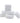 Disposable Mini Blocks - White - 80/150 Grit - 1" x 1" / 1,782 Count