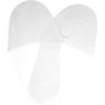 White Disposable Pedicure Slippers - Bulk 1,000-Pair Case for Hygiene by Encore