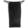 Disposable Thong Panties, Black / 12 Count