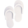 Disposbale Pedi Slippers - White / 12 Pack