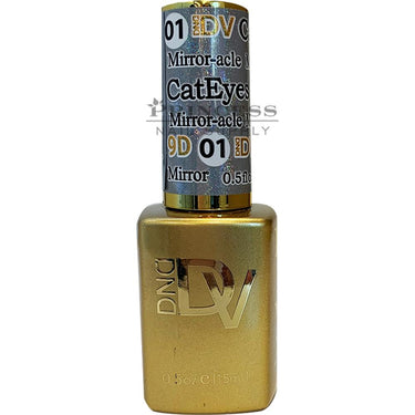 Diva 9D Cat Eye Gel #01 - Mirror-Acle / 0.5 oz. - 15 mL.