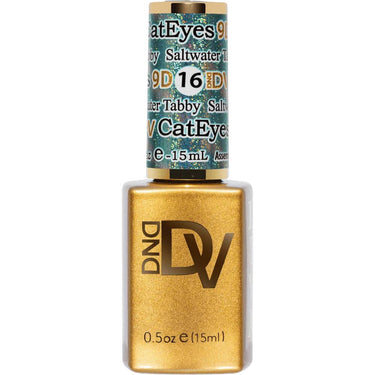Diva 9D Cat Eye Gel #16 - Saltwater Tabby / 0.5 oz. - 15 mL.
