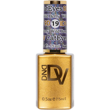 Diva 9D Cat Eye Gel #19 - Wild Berry / 0.5 oz. - 15 mL.