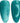 Diva 9D Cat Eye Gel #20 - Leopard Mint / 0.5 oz. - 15 mL.