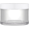 DL Pro 2 oz. Double-Walled Clear Jar, 2 oz./59 mL - Small, Double-Walled Jar Is Great For Storing Nail Powder, Lotions, Nail Designs, and More