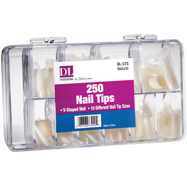 DL Professional 250 Piece Nail Tip Kit