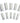 DL Professional French Nail Tip Kit / 300 Pieces