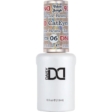 DND 9D Velvet Jungle Cat Eye Gel #06 - Toe Beans / 0.5 oz.