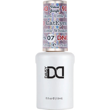 DND 9D Velvet Jungle Cat Eye Gel #07 - Little Whiskers / 0.5 oz.