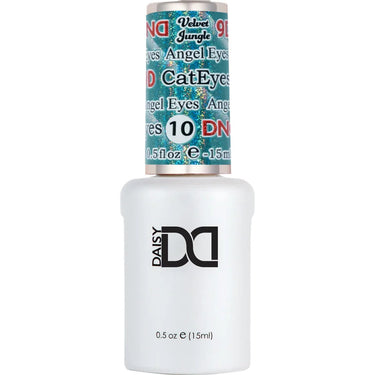DND 9D Velvet Jungle Cat Eye Gel #10 - Angel Eyes / 0.5 oz.