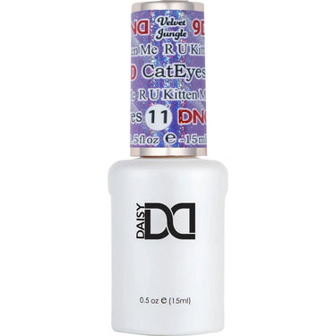 DND 9D Velvet Jungle Cat Eye Gel #11 - R U Kitten Me / 0.5 oz.