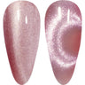 DND 9D Velvet Jungle Cat Eye Gel #13 - Kitty in Pink / 0.5 oz.