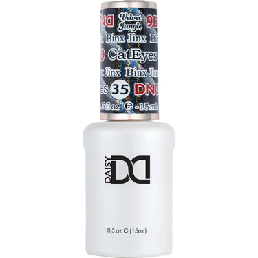 DND 9D Velvet Jungle Cat Eye Gel #35 - Binx Jinx / 0.5 oz.