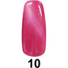 DND DC Cateye Gel - Soak-Off Gel Polish - #10 Havana Brown / 0.5 oz.