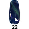 DND DC Cateye Gel - Soak-Off Gel Polish - #22 Night Hunter / 0.5 oz.