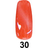 DND DC Cateye Gel - Soak-Off Gel Polish - #30 Orange Ocicat / 0.5 oz.