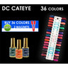 DND DC Cateye Gel - Soak-Off Gel Polish - 36 Colors (#01 - #36) - Free 1 Sample Tip + 2 Magnet