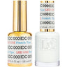 DND DC Duo Gel - #000 French Tips / Soak-Off Gel Polish 0.5 oz. + Nail Lacquer 0.5 oz.