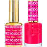 DND DC Duo Gel - #005 Neon Pink / Soak-Off Gel Polish 0.5 oz. + Nail Lacquer 0.5 oz.
