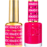 DND DC Duo Gel - #006 Deep Pink / Soak-Off Gel Polish 0.5 oz. + Nail Lacquer 0.5 oz.