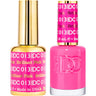 DND DC Duo Gel - #013 Brilliant Pink / Soak-Off Gel Polish 0.5 oz. + Nail Lacquer 0.5 oz.