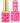 DND DC Duo Gel - #014 Tulip Pink / Soak-Off Gel Polish 0.5 oz. + Nail Lacquer 0.5 oz.