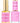 DND DC Duo Gel - #018 Violet Pink / Soak-Off Gel Polish 0.5 oz. + Nail Lacquer 0.5 oz.
