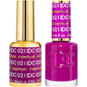 DND DC Duo Gel - #021 Amethyst / Soak-Off Gel Polish 0.5 oz. + Nail Lacquer 0.5 oz.