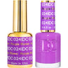 DND DC Duo Gel - #024 Purple Flower / Soak-Off Gel Polish 0.5 oz. + Nail Lacquer 0.5 oz.