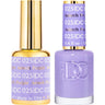 DND DC Duo Gel - #025 Aztech Purple / Soak-Off Gel Polish 0.5 oz. + Nail Lacquer 0.5 oz.