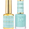 DND DC Duo Gel - #033 Nile Green / Soak-Off Gel Polish 0.5 oz. + Nail Lacquer 0.5 oz.
